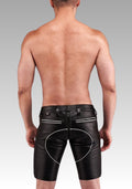Leather FXXXer Shorts Color Piping for sale
