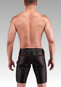 Leather FXXXer Shorts Color Piping for sale
