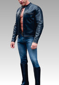 Men's Leather Motocross Jacket for sale