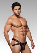 Trojan Leather Jockstrap - Red for sale